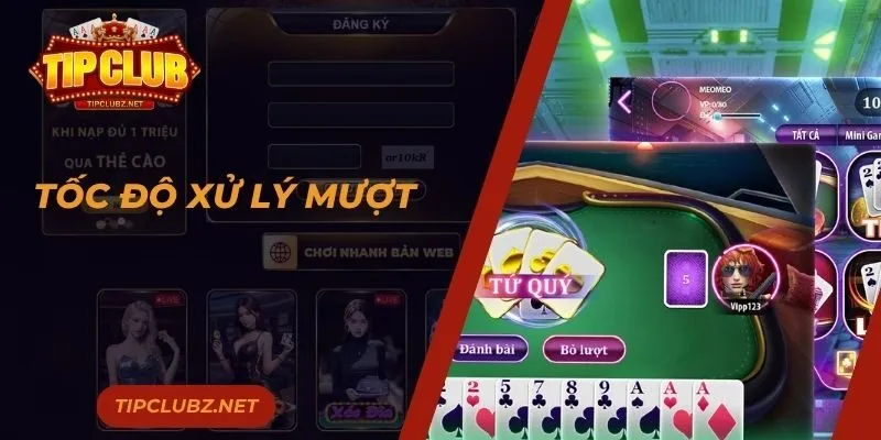 Tốc độ xử lý mượt