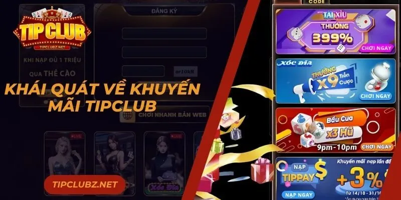Khái quát về khuyến mãi TIPCLUB